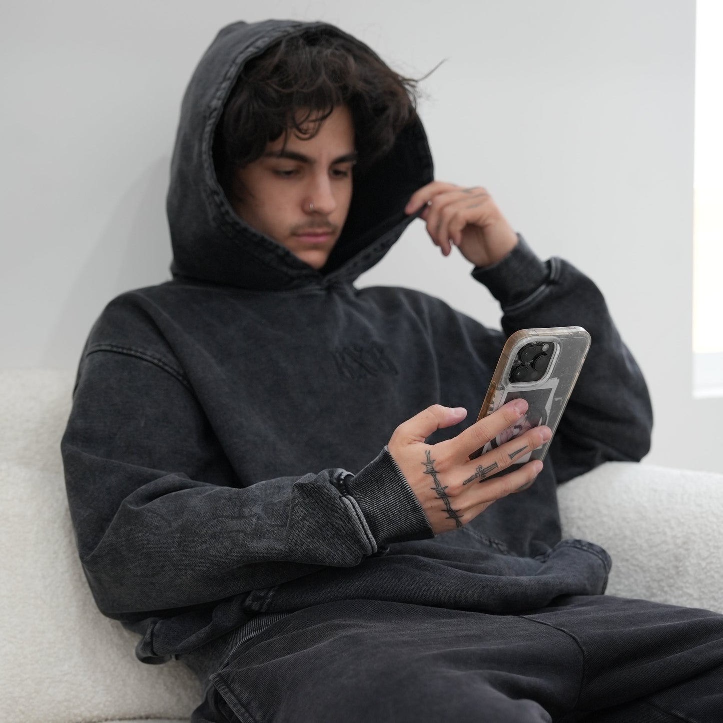 Athlete Essential Embroidered Hoodie
