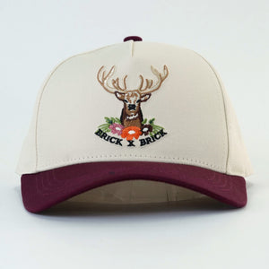 Cranberry Stag Cap