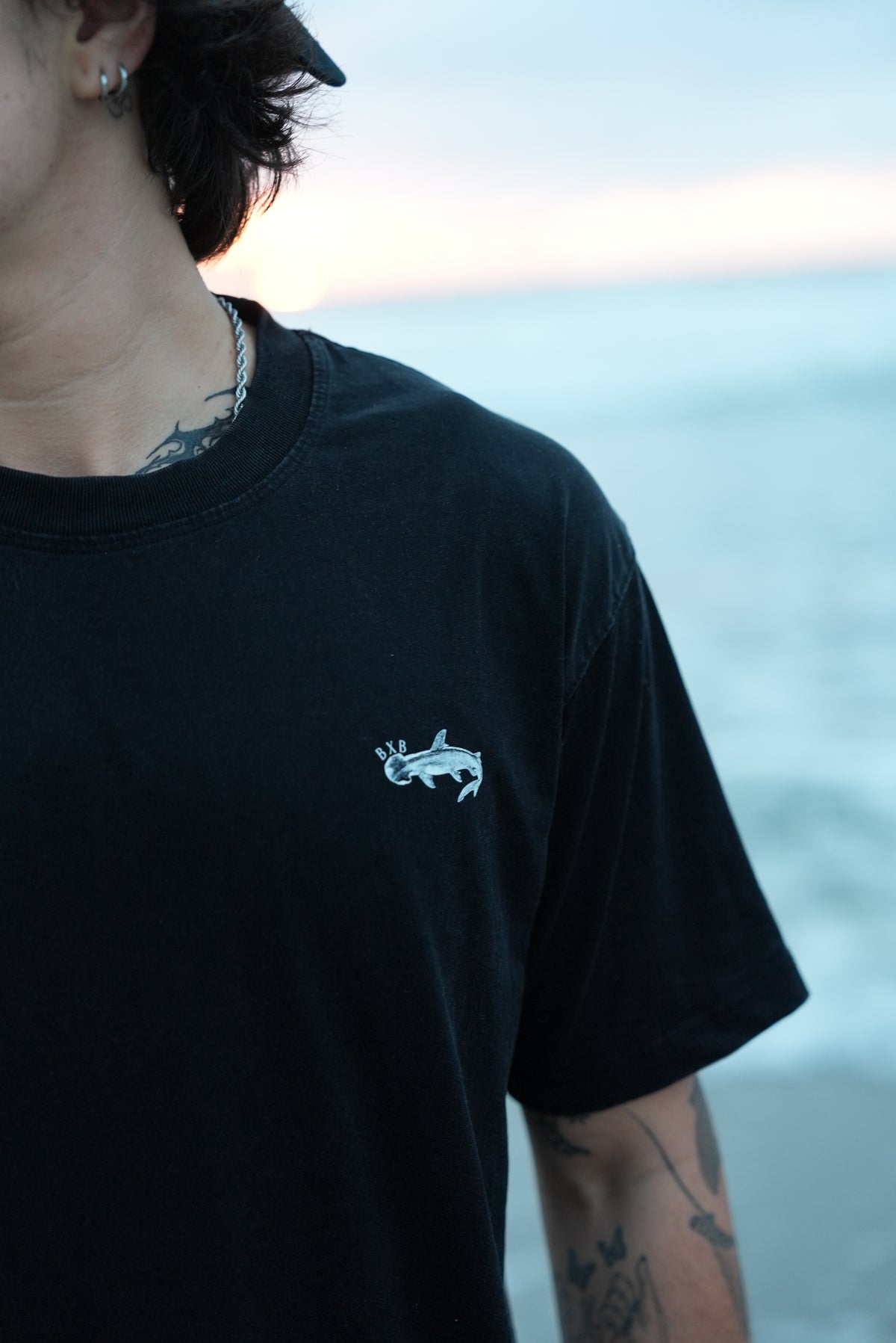 Bite Back Acid Wash Tee