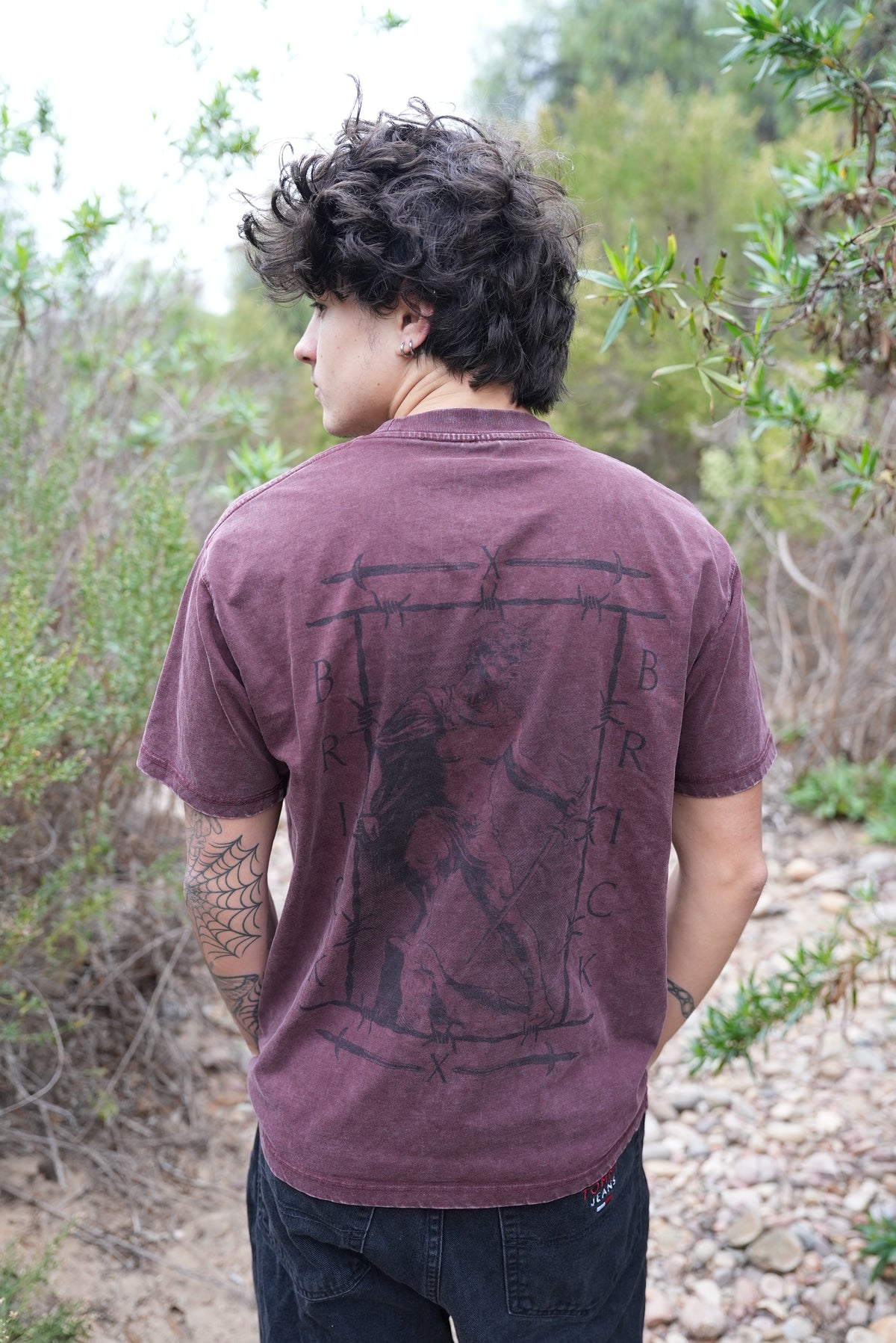 Swordsman Acid Wash Tee