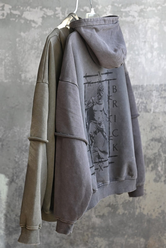 Stick & Stone Swordsmen Double Layer Hoodie